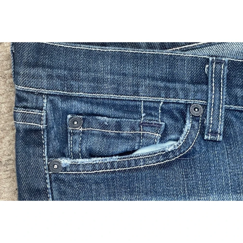 7 For All‎ Mankind Women's Embroidered Bootcut Jeans Size 32